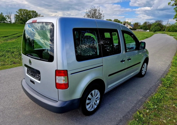 Volkswagen Caddy cena 22999 przebieg: 188000, rok produkcji 2008 z Racibórz małe 277